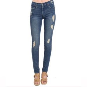 James Jeans Distressed Stretch Jeans Excellent Condition Size 23